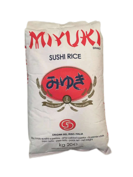 Arroz Miyuki shushi 20KG  /  寿司米